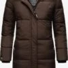 Marikoo Manteaux Dhiver Manteau D’hiver Femme Chocolat -Marikoo e0b32e343ffcbe82d55b78a7d6a021af
