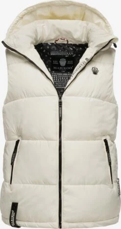 Marikoo Vestes Sans Manches Gilet Eisflöckchen Femme Blanc Cassé 13 Marikoo Vestes Sans Manches Gilet Eisflöckchen Femme Blanc Cassé -Marikoo e115a9e516573b596fb8a6454135d7d0