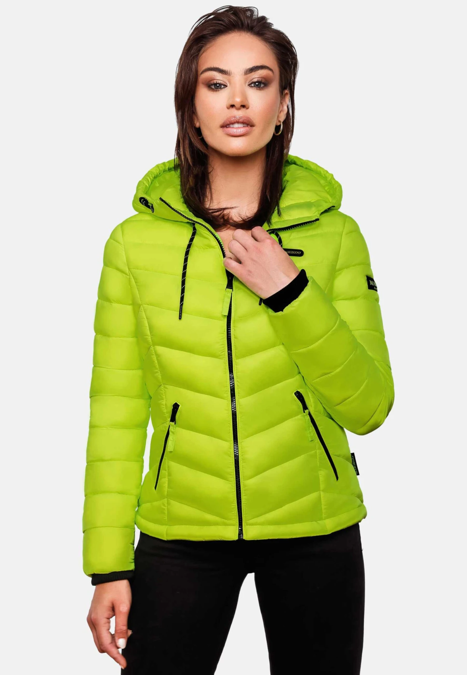Marikoo Vestes De Mi-saison Veste Mi-saison Kuala Femme Vert 6 Marikoo Vestes De Mi-saison Veste Mi-saison Kuala Femme Vert – Image 4
