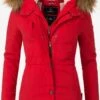Marikoo Parkas Parka D’hiver Akira Femme Rouge 2 Marikoo Parkas Parka D’hiver Akira Femme Rouge -Marikoo e35c6258844df0ec51ad9fa7c58b41e6