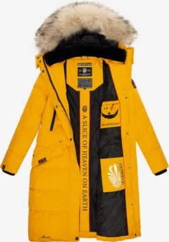 Marikoo Manteaux Dhiver Manteau D’hiver Schneesternchen Femme Jaune 13 Marikoo Manteaux Dhiver Manteau D’hiver Schneesternchen Femme Jaune -Marikoo e3cc2d11e9c34848aa08108b57749d24