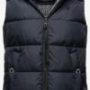 Marikoo Vestes Sans Manches Gilet Zarinaa Femme Bleu Marine 2 Marikoo Vestes Sans Manches Gilet Zarinaa Femme Bleu Marine -Marikoo e3e79a3efb68d3a5c06f7efc16529bd8
