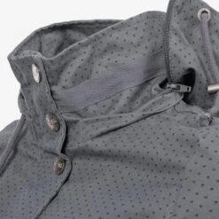 Marikoo Parkas Parka Mi-saison Nyokoo Femme Gris Basalte / Gris Argenté -Marikoo e4244d88c5297c89ee024278509b7268