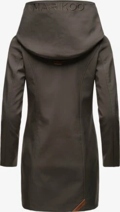 Marikoo Manteaux De Pluie Manteau Fonctionnel Mayleen Femme Marron -Marikoo e509ebdafe063e6952c4034f18f73b6c
