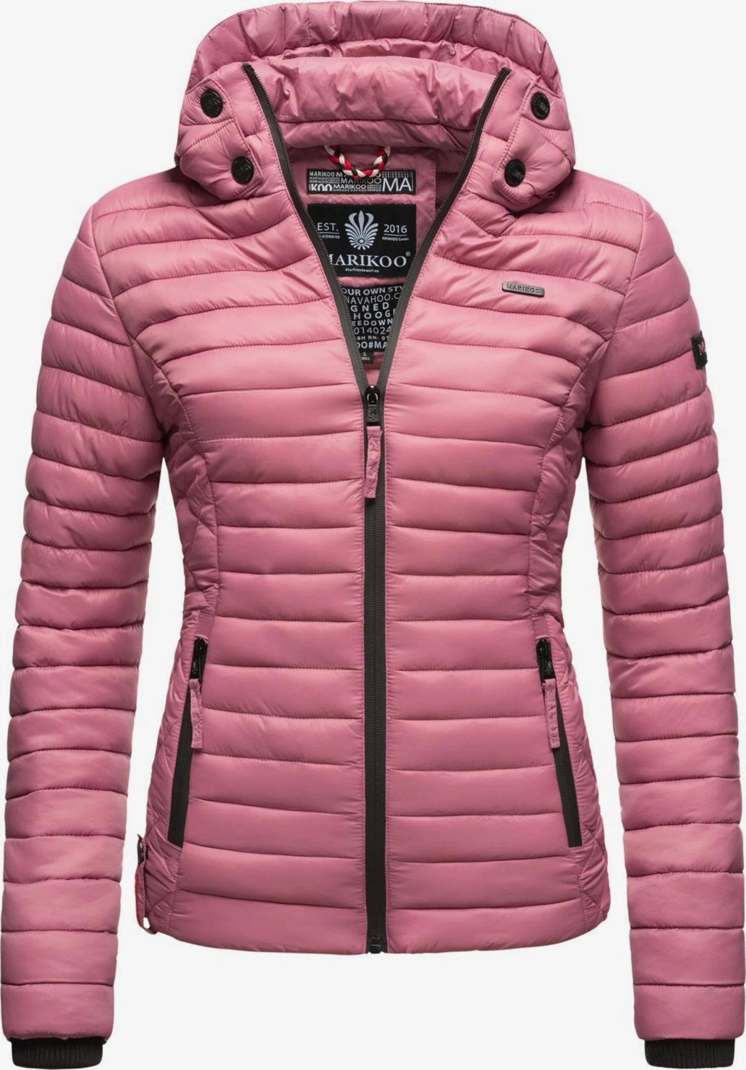 Marikoo Vestes De Mi-saison Veste Mi-saison Samtpfote Femme Rose 3 Marikoo Vestes De Mi-saison Veste Mi-saison Samtpfote Femme Rose