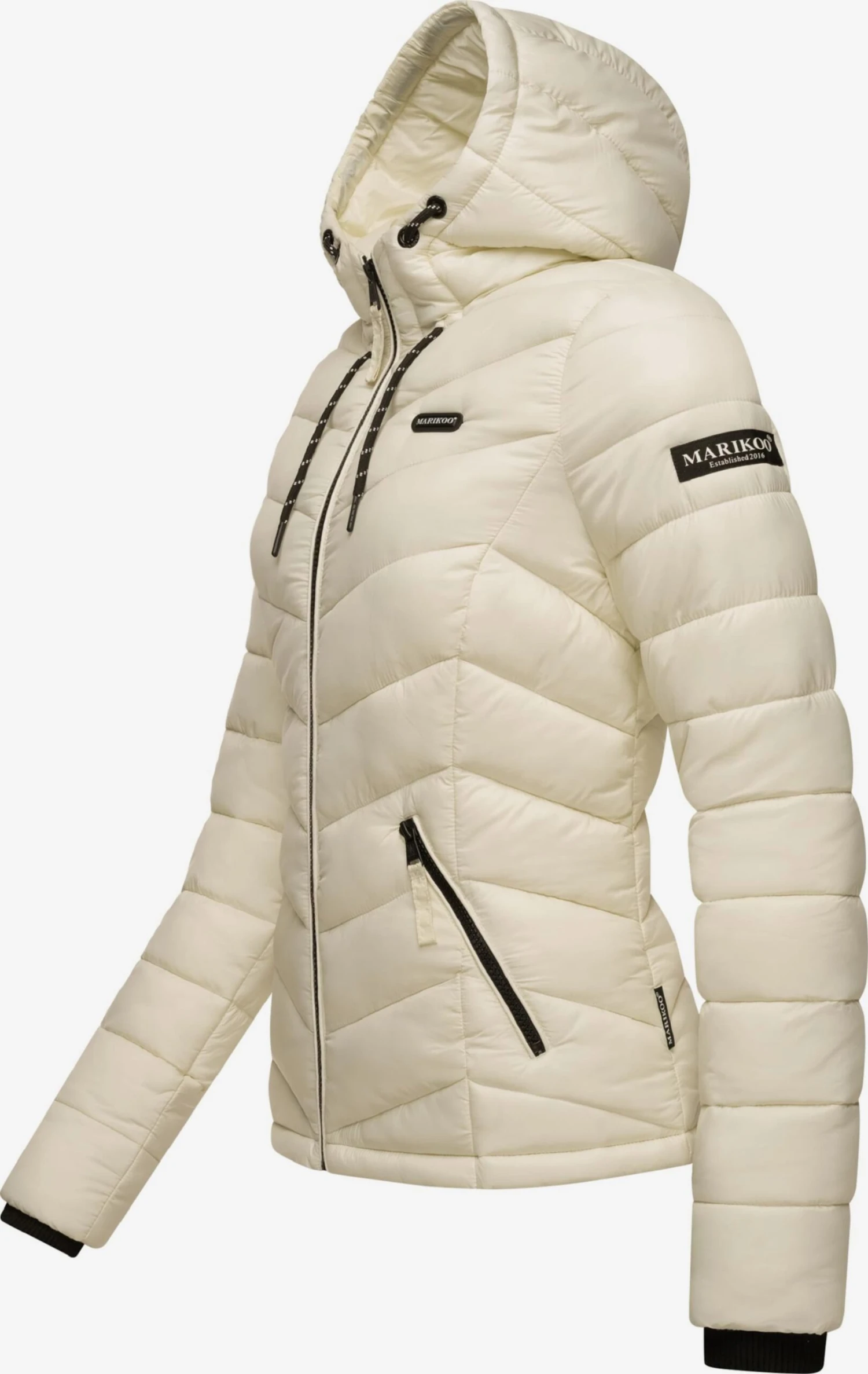 Marikoo Vestes De Mi-saison Veste Mi-saison Kuala Femme Beige Clair 4 Marikoo Vestes De Mi-saison Veste Mi-saison Kuala Femme Beige Clair – Image 2