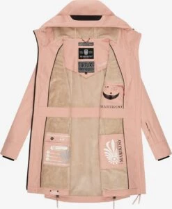 Marikoo Parkas Parka Mi-saison Femme Rose -Marikoo e7d18e90972cccf649d17b2a3b531dfb
