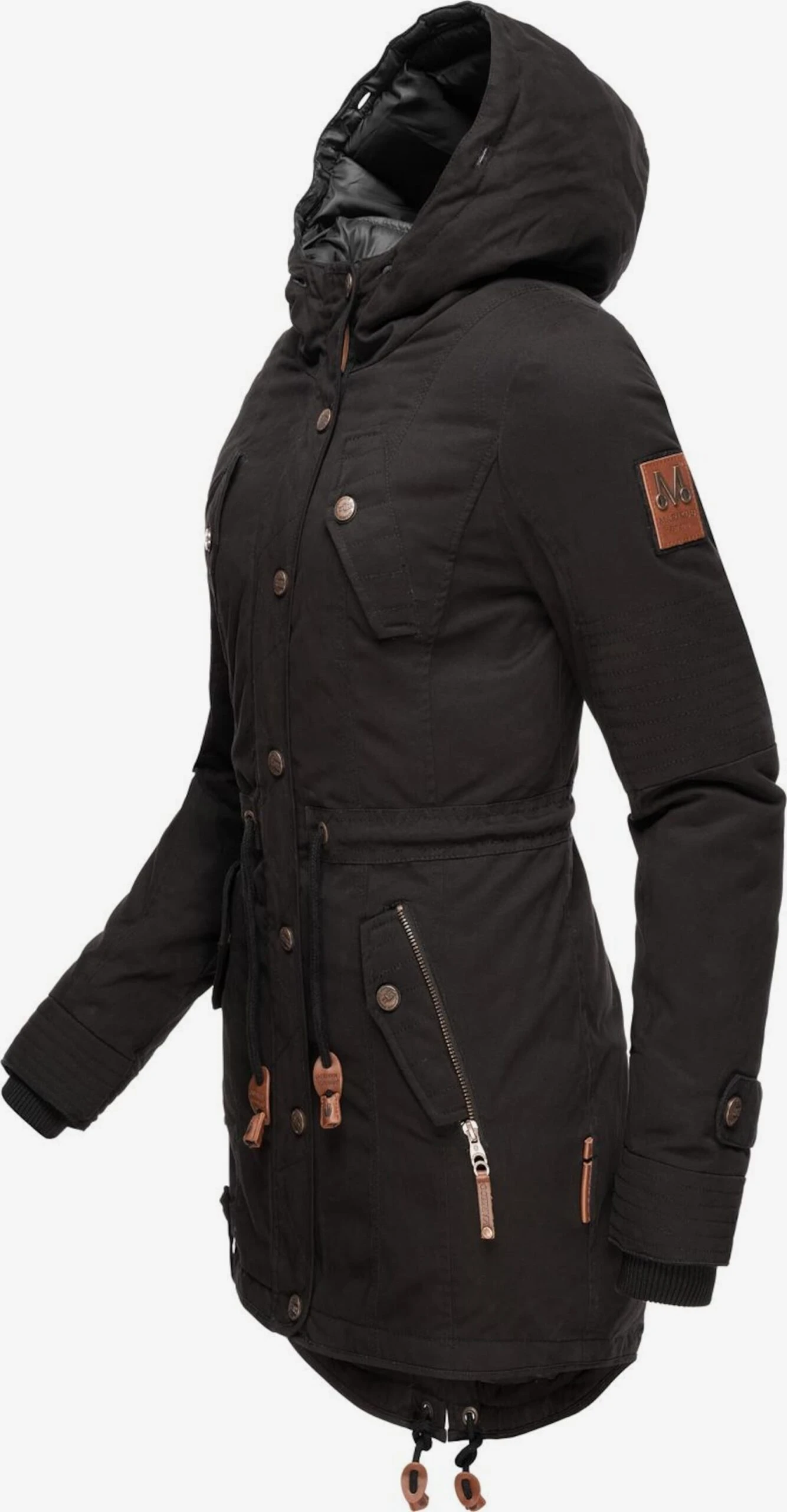 Marikoo Parkas Parka D’hiver La Viva Femme Noir 6 Marikoo Parkas Parka D’hiver La Viva Femme Noir – Image 4