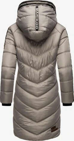 Marikoo Manteaux Dhiver Manteau D’hiver Armasa Femme Gris -Marikoo e7edde8e93b94d90720feb852116f39a