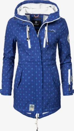Marikoo Manteaux De Pluie Manteau Fonctionnel Zimtzicke Femme Bleu / Bleu Clair