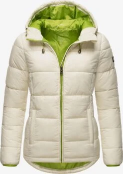 Marikoo Vestes Dhiver Veste D’hiver Leandraa Femme Blanc