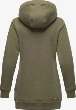 Marikoo Sweats à Capuche Sweat-shirt Izuyaa Femme Olive -Marikoo eafe86dfc9046b0762c7c6b712232556