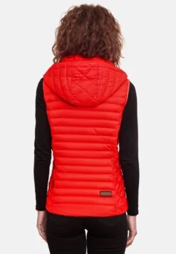 Marikoo Vestes Sans Manches Gilet Hasenpfote Femme Orange Fluo -Marikoo ed03292decce7a70d05215c1f3e987db