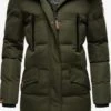 Marikoo Manteaux Dhiver Manteau D’hiver Schneesternchen Femme Vert 2 Marikoo Manteaux Dhiver Manteau D’hiver Schneesternchen Femme Vert -Marikoo eea0b997a897c5565f6fa948390ee1f5