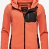 Marikoo Vestes Dextérieur Veste En Polaire Mount Iwaki Femme Orange -Marikoo ef612fe064b8375caf534143a8c001b5