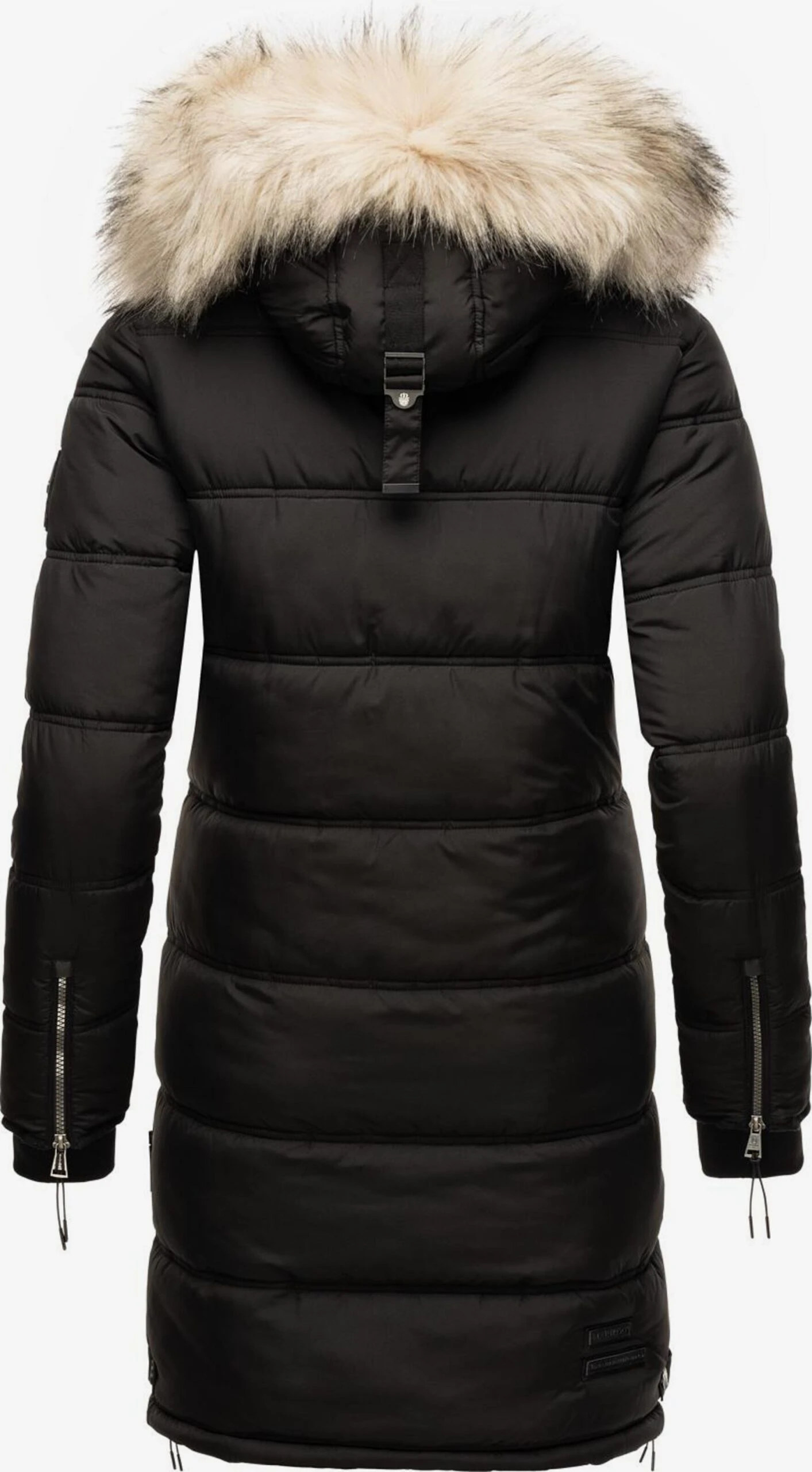 Marikoo Manteaux Dhiver Manteau D’hiver Chaskaa Femme Noir 5 Marikoo Manteaux Dhiver Manteau D’hiver Chaskaa Femme Noir – Image 3