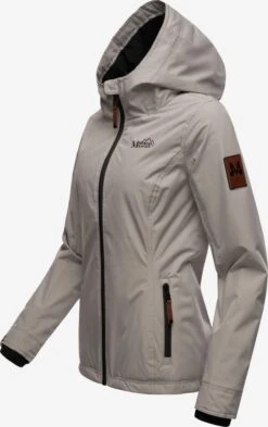 Marikoo Vestes De Mi-saison Veste Mi-saison Brombeere Femme Taupe -Marikoo f0600a3d3e6a48e7ebe6b537430b222f