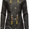 Marikoo Manteaux De Pluie Manteau Fonctionnel Femme Noir -Marikoo f1133e0a542c994946bf2439685f2c0e