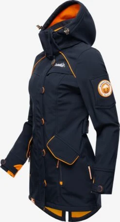 Marikoo Vestes Dextérieur Veste Fonctionnelle Soulinaa Femme Bleu Marine -Marikoo f17952c23f336ffe31660ec031074432