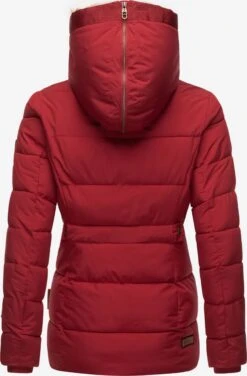 Marikoo Vestes Dhiver Veste D’hiver Nekoo Femme Rouge -Marikoo f22978266cdefe7bc58c7871604249db