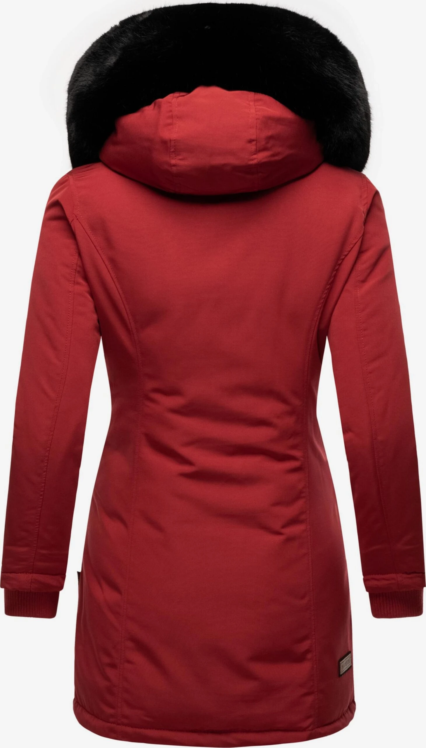 Marikoo Parkas Parka D’hiver Karmaa Femme Rouge 5 Marikoo Parkas Parka D’hiver Karmaa Femme Rouge – Image 3
