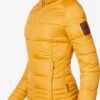 Marikoo Vestes Dhiver Veste D’hiver Sole Femme Jaune -Marikoo f2bcbf4a4fb22fd971b2d2e09ce6a1d9