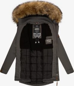 Marikoo Manteaux Dhiver Manteau D’hiver Sanakoo Femme Gris Foncé 13 Marikoo Manteaux Dhiver Manteau D’hiver Sanakoo Femme Gris Foncé -Marikoo f44d296b509cc38486c6c127dba8642e