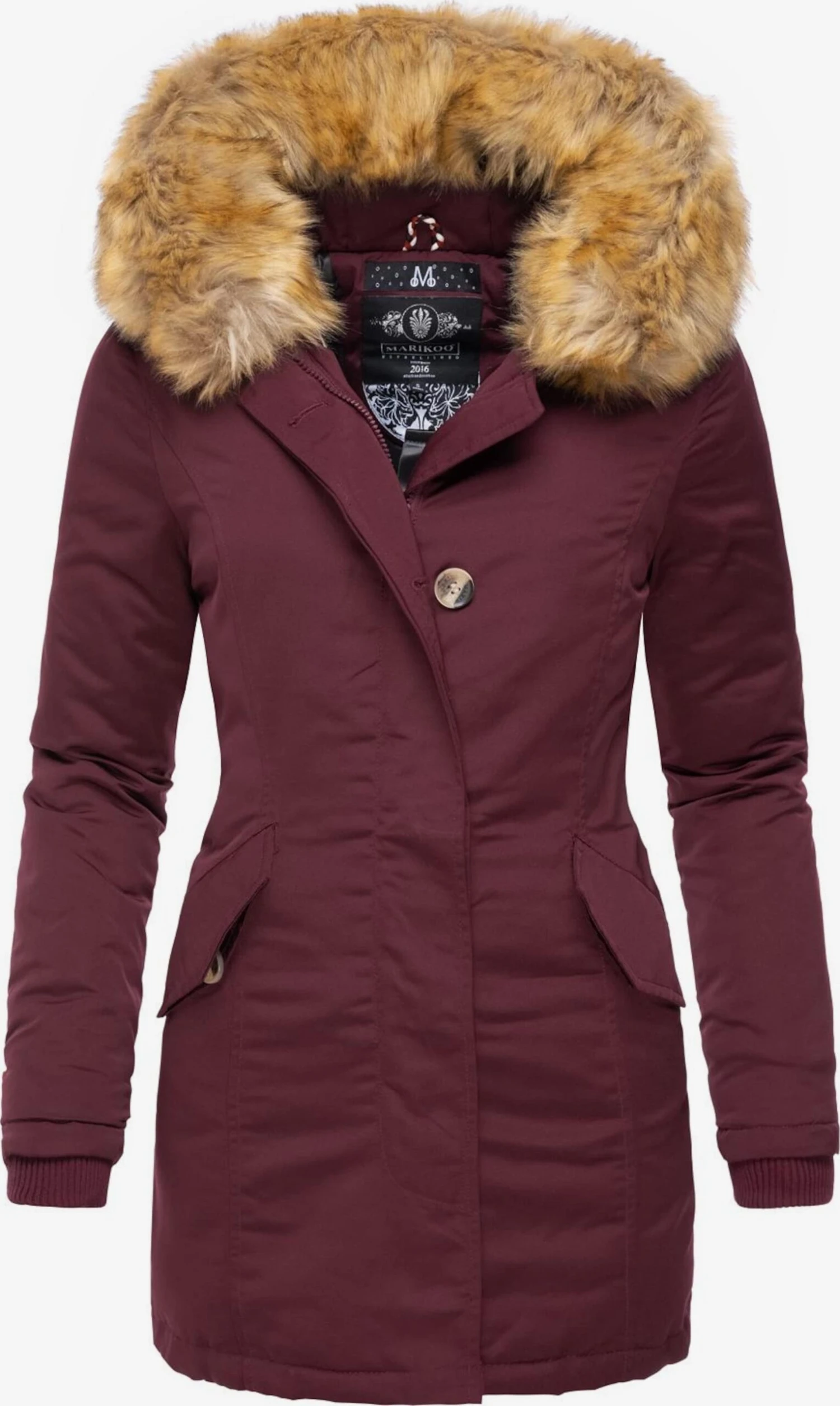 Marikoo Parkas Parka D’hiver Karmaa Femme Lie De Vin 3 Marikoo Parkas Parka D’hiver Karmaa Femme Lie De Vin