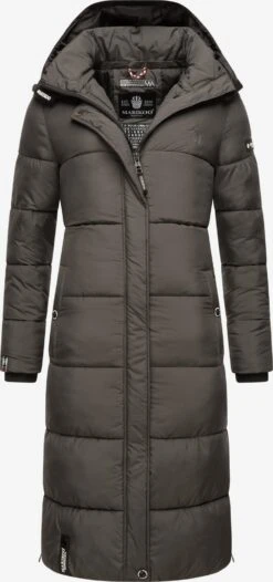 Marikoo Manteaux Dhiver Manteau D’hiver Femme Anthracite -Marikoo f719e8360d68cc10cd021d70338c519c