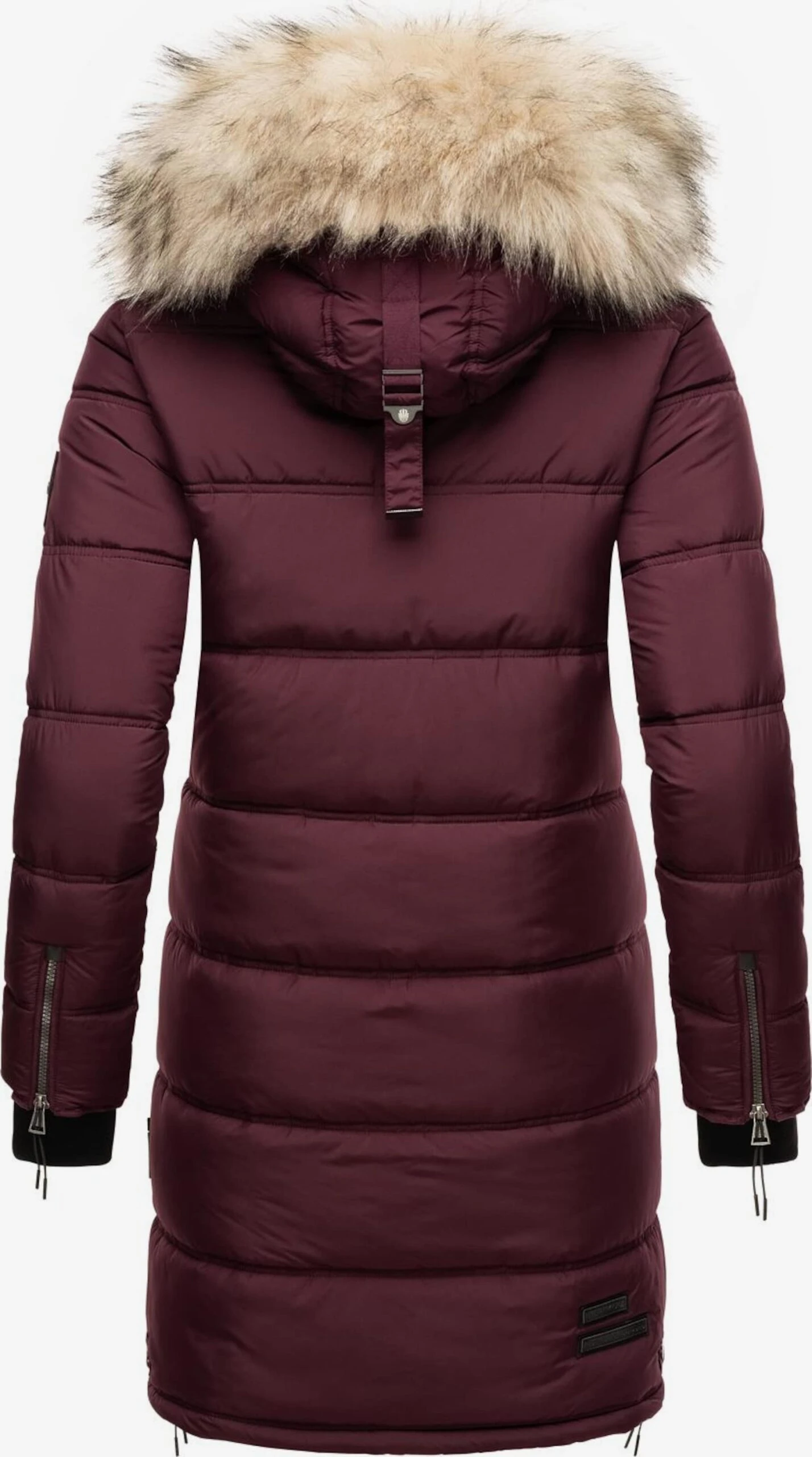 Marikoo Manteaux Dhiver Manteau D’hiver Chaskaa Femme Bordeaux 5 Marikoo Manteaux Dhiver Manteau D’hiver Chaskaa Femme Bordeaux – Image 3