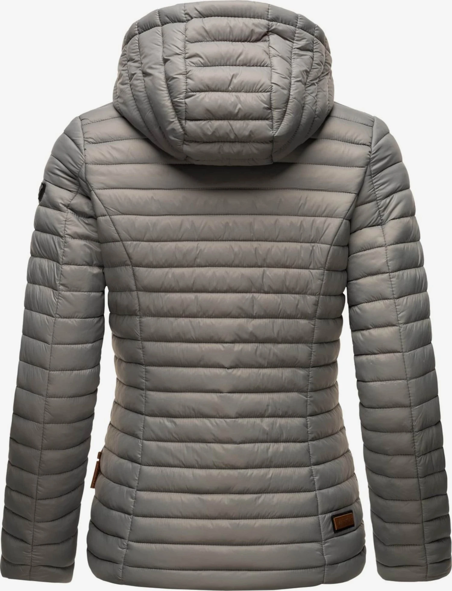 Marikoo Vestes De Mi-saison Veste Mi-saison Asraa Femme Gris Fumé 4 Marikoo Vestes De Mi-saison Veste Mi-saison Asraa Femme Gris Fumé – Image 2