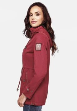 Marikoo Parkas Parka Mi-saison Nyokoo Femme Rouge / Bourgogne 17 Marikoo Parkas Parka Mi-saison Nyokoo Femme Rouge / Bourgogne -Marikoo fafffb212d674ff8f56e4e91989395f4