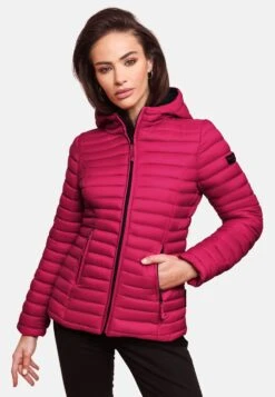 Marikoo Vestes De Mi-saison Veste Mi-saison Asraa Femme Framboise 14 Marikoo Vestes De Mi-saison Veste Mi-saison Asraa Femme Framboise -Marikoo fb38cd8797c22140cfbc40485cc11f77
