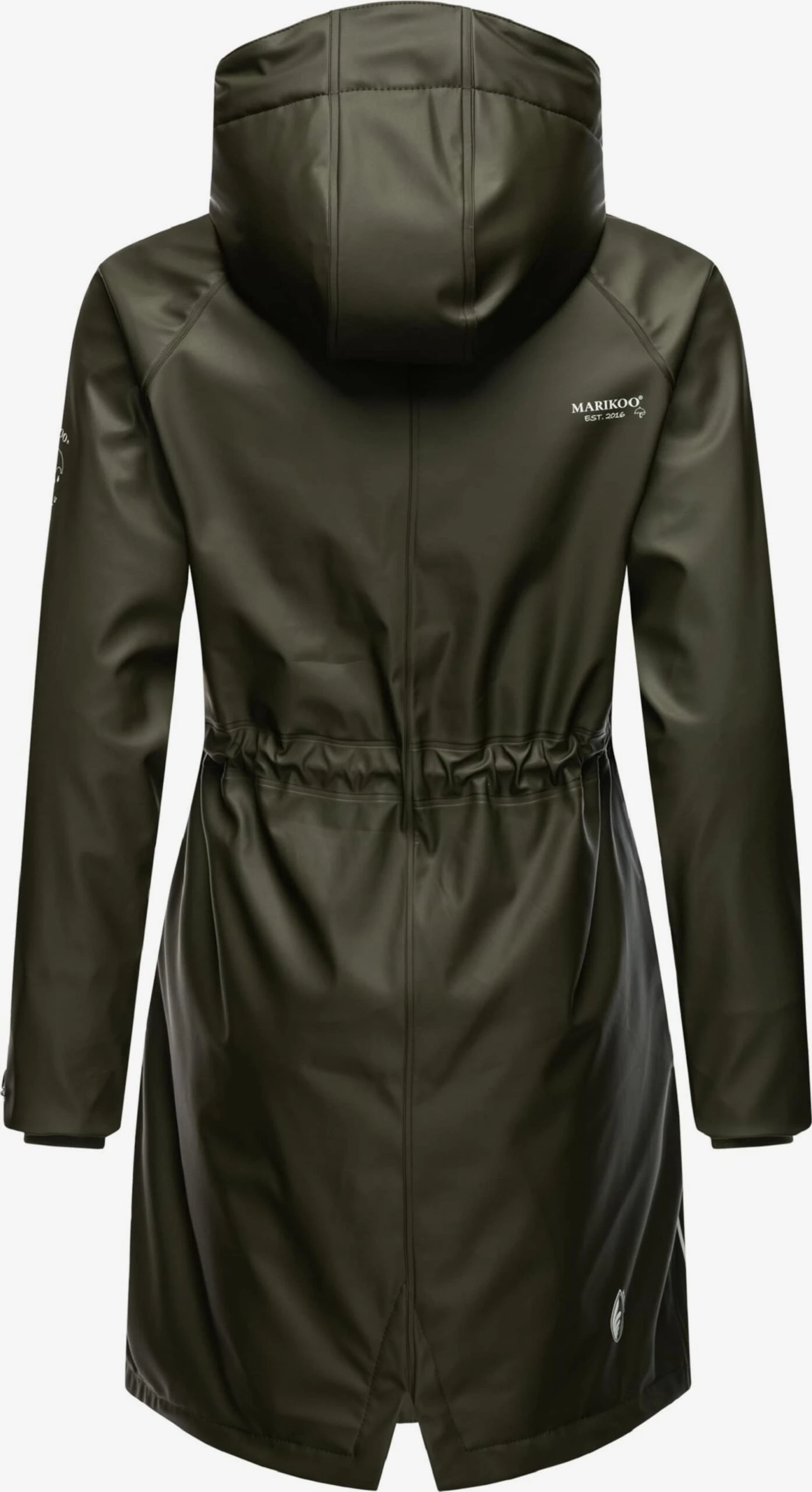 Marikoo Manteaux De Pluie Manteau Fonctionnel Femme Olive 5 Marikoo Manteaux De Pluie Manteau Fonctionnel Femme Olive – Image 3