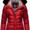 Marikoo Vestes Dhiver Veste D’hiver Loveleen Femme Rouge -Marikoo fd64fba6b011fd539bdb6429c3448ec7