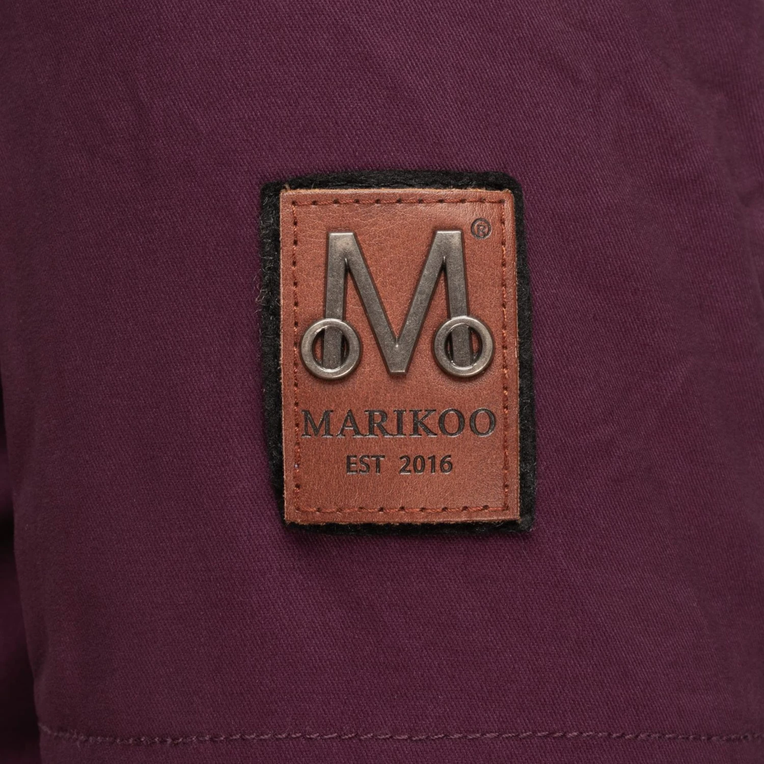 Marikoo Parkas Parka D’hiver Femme Lie De Vin 8 Marikoo Parkas Parka D’hiver Femme Lie De Vin – Image 6