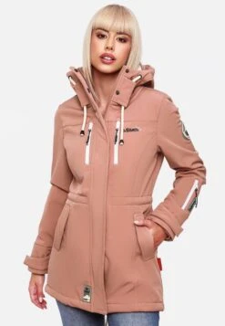 Marikoo Manteaux De Pluie Manteau Fonctionnel Zimtzicke Femme Rose Ancienne -Marikoo fe674489c42526c1b6da5cbc6d44f4de