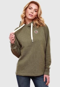 Marikoo Sweats à Capuche Sweat-shirt Airii Femme Olive -Marikoo fe680d32840661eb8da8c1b24bbdca10