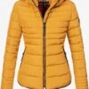 Marikoo Vestes Dhiver Veste D’hiver Amber Femme Jaune Dor -Marikoo feab7e3d425814c8af839d9a9c296b80