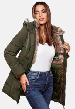 Marikoo Manteaux Courts Manteau D’hiver Femme Olive 23 Marikoo Manteaux Courts Manteau D’hiver Femme Olive -Marikoo ffd4dcd5cee6f889e20b5bed0fa7525e